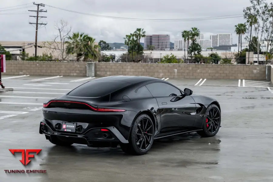 ASTON MARTIN VANTAGE FORGED WHEELS AND EXHAUST SYSTEM