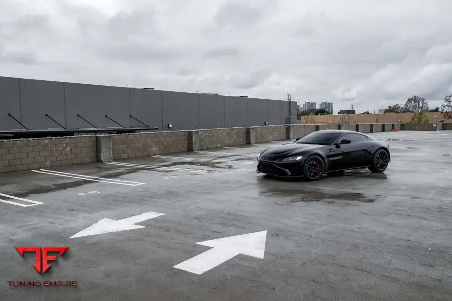 ASTON MARTIN VANTAGE FORGED WHEELS AND EXHAUST SYSTEM