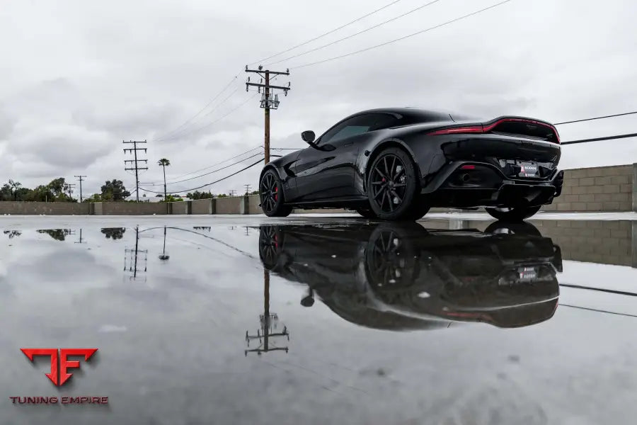ASTON MARTIN VANTAGE FORGED WHEELS AND EXHAUST SYSTEM