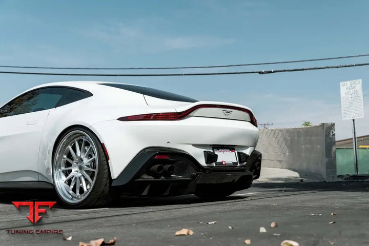 ASTON MARTIN VANTAGE FORGED WHEELS AND EXHAUST SYSTEM