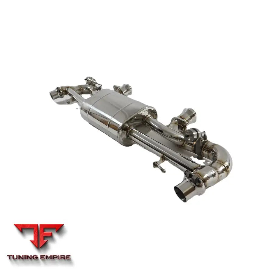 ASTON MARTIN VANTAGE V8 4.7 STAINLESS STEEL CATBACK RAZOR EXHAUST WITH MUFFLER VALVE