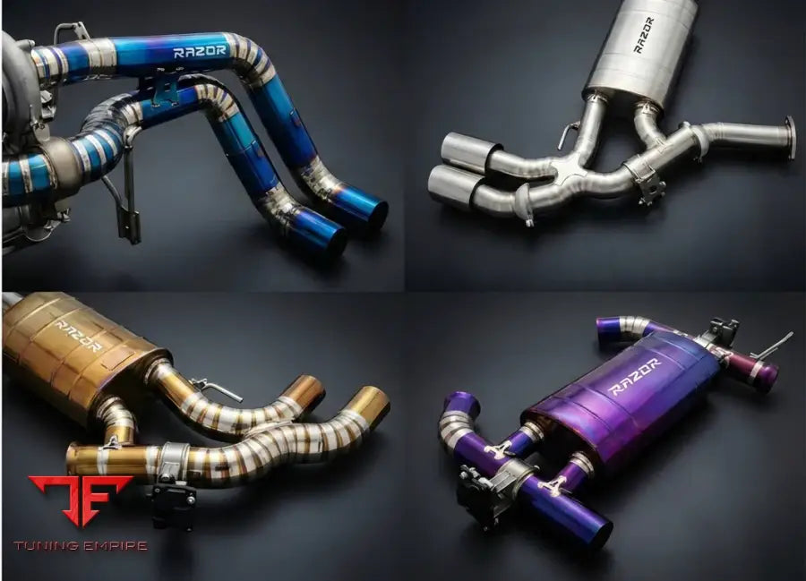 AUDI A4 A5 B8 2.0T CATBACK RAZOR EXHAUST WITH MUFFLER VALVE