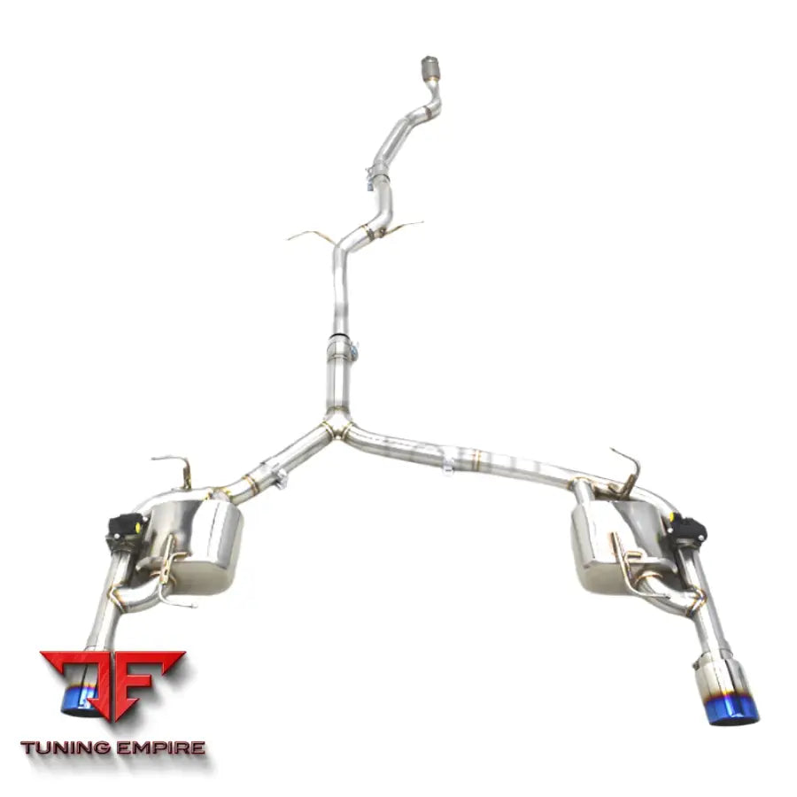 AUDI A4 B8 2.0T CATBACK VALVETRONIC EXHAUST SYSTEM 2013-2016