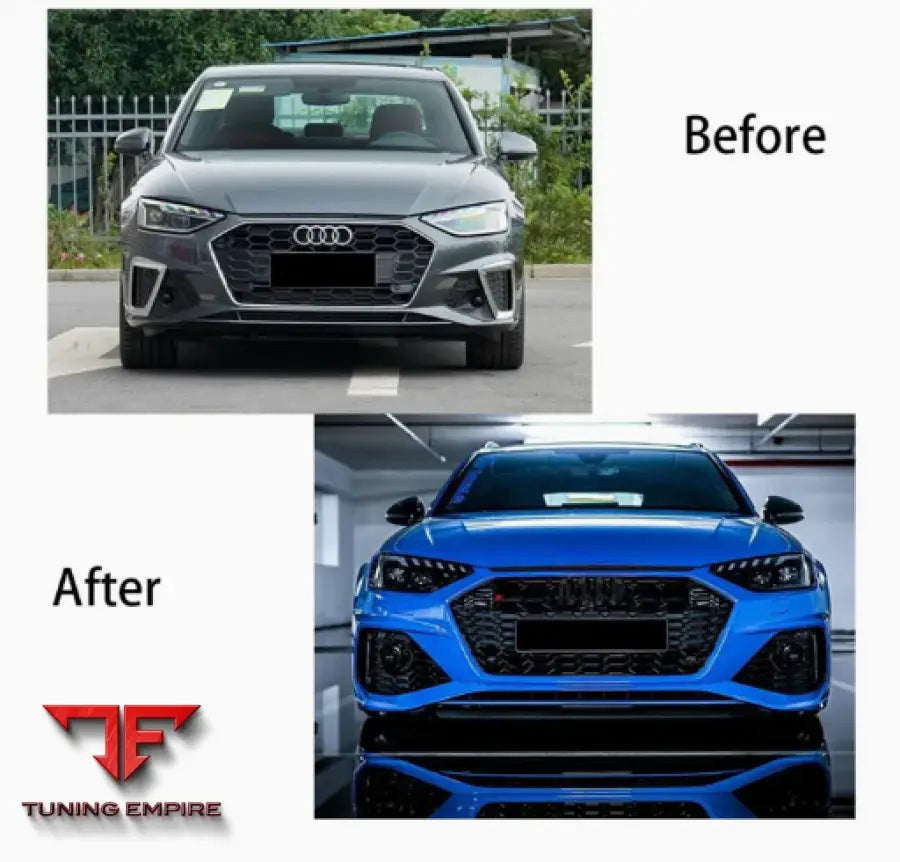 AUDI A4 B9 2021Y UPGRADE TO RS4 BODY KIT