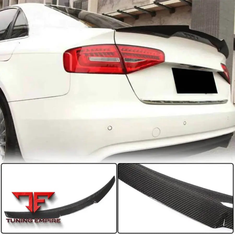 AUDI A4/S4 B8.5 SEDAN FACELIFT CARBON FIBER PARTS 2013–2016Y