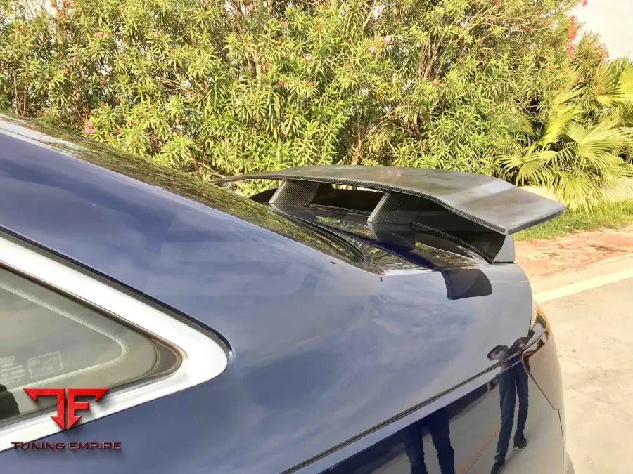 AUDI A4 S4 B9 B9.5 2017 + CARBON FIBER DUCKTAIL REAR SPOILER