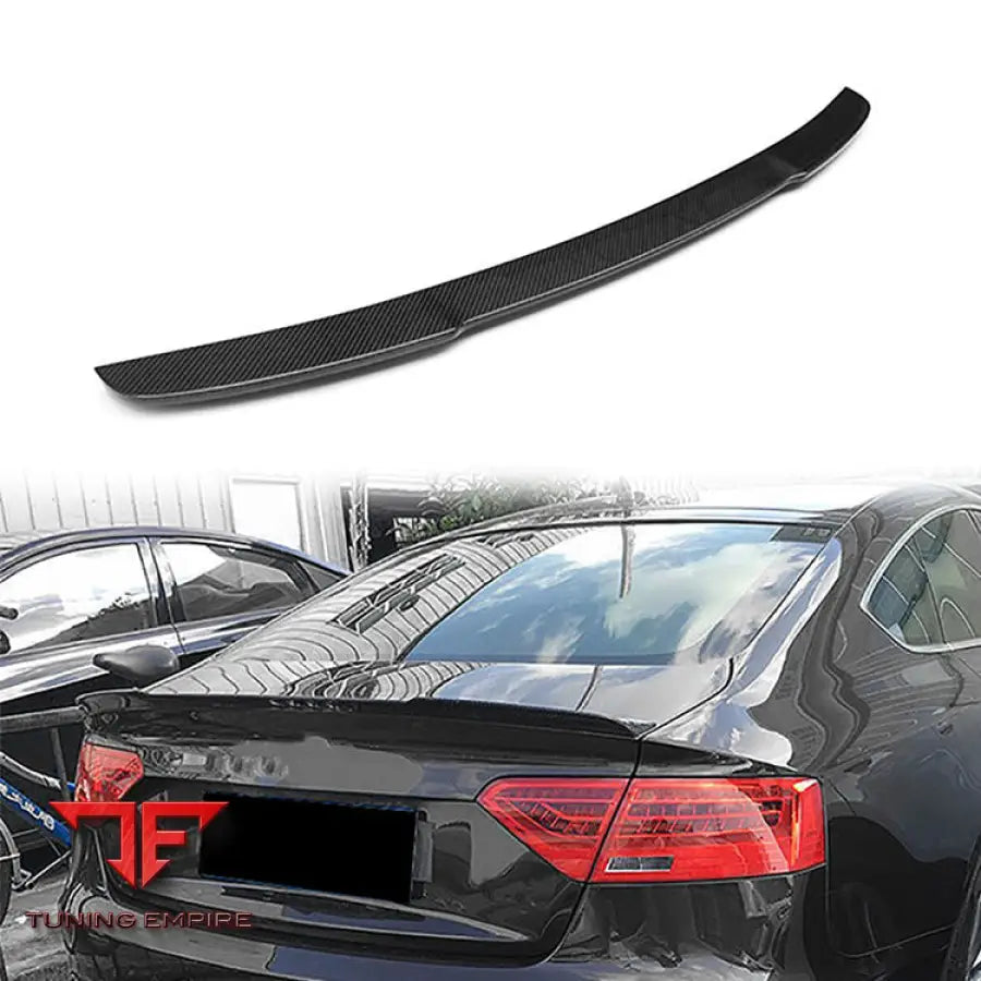 AUDI A5 8T CARBON FIBER REAR WING SPOILER 2014 + Y