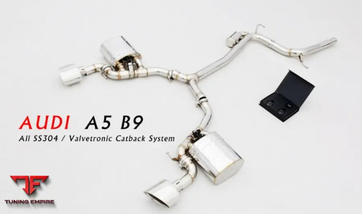 Audi A5 B9 All Ss304 Valvetronic Exhaust System