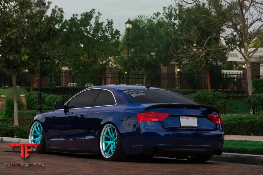 AUDI A5 FORGED WHEELS AND EXHAUST SYSTEM