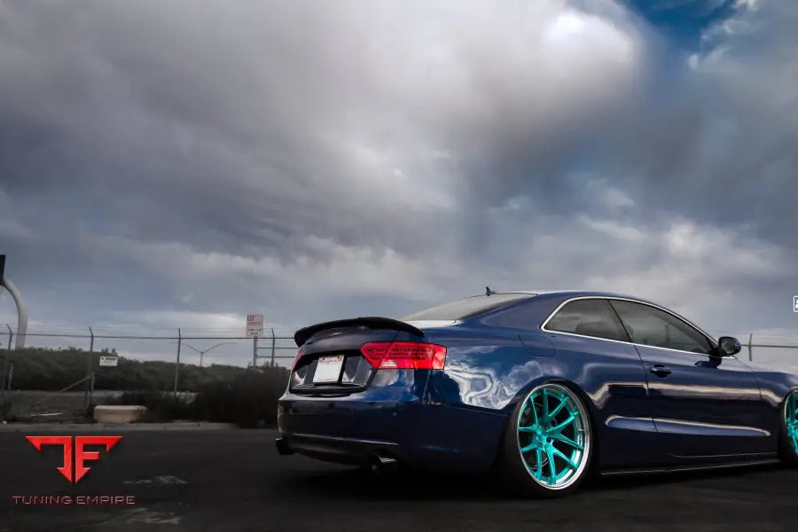 AUDI A5 FORGED WHEELS AND EXHAUST SYSTEM