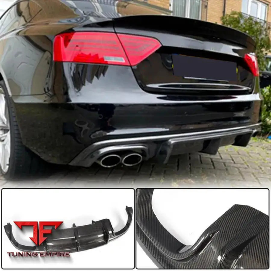 AUDI A5/S5 B8.5 FACELIFT CARBON FIBER PARTS 2012-2016Y