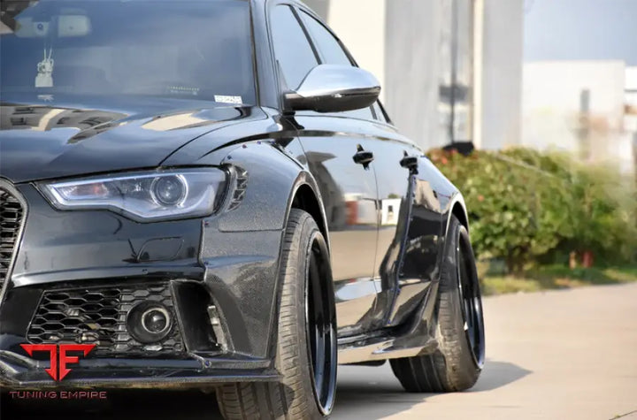 AUDI A6 CARBON FIBER BODY KIT PARTS