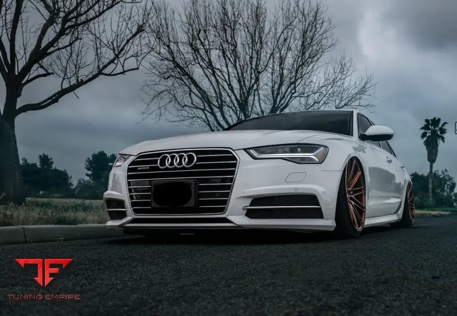 AUDI A6 FORGED WHEELS AND EXHAUST SYSTEM