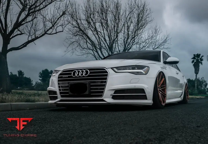 AUDI A6 FORGED WHEELS AND EXHAUST SYSTEM