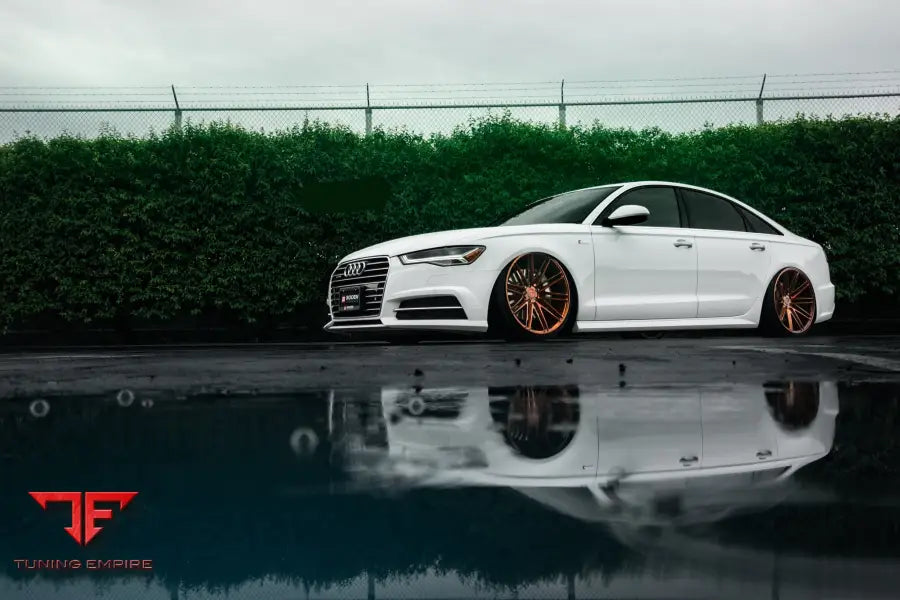 AUDI A6 FORGED WHEELS AND EXHAUST SYSTEM