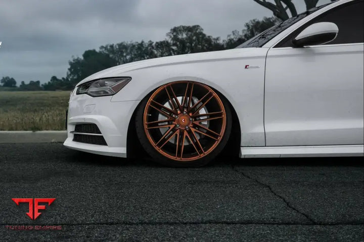 AUDI A6 FORGED WHEELS AND EXHAUST SYSTEM