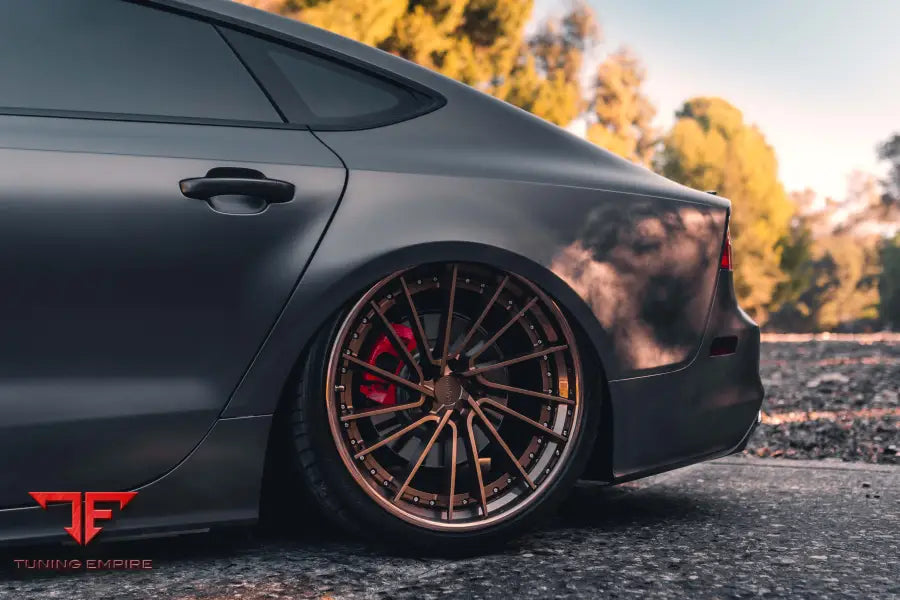 AUDI A7 FORGED WHEELS AND EXHAUST SYSTEM