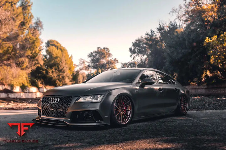 AUDI A7 FORGED WHEELS AND EXHAUST SYSTEM