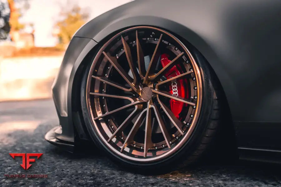 AUDI A7 FORGED WHEELS AND EXHAUST SYSTEM