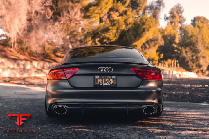 AUDI A7 FORGED WHEELS AND EXHAUST SYSTEM