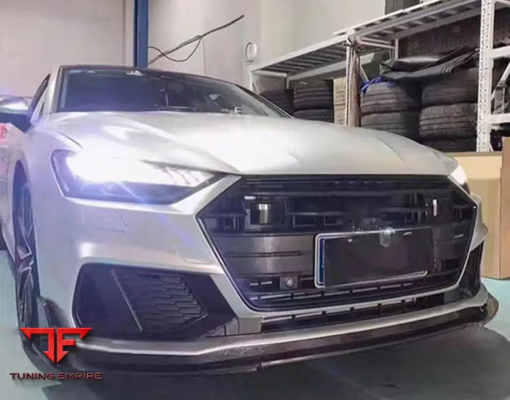 AUDI A7 RS7 UPGRADE BODY KIT CARBON FIBER BUMPER LIPS ROOF SPOILER DIFFUSER 2012 2023