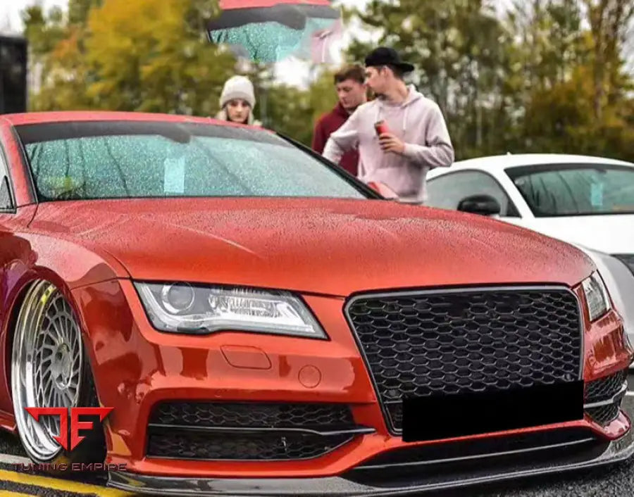 AUDI A7 RS7 UPGRADE BODY KIT CARBON FIBER BUMPER LIPS ROOF SPOILER DIFFUSER 2012 2023