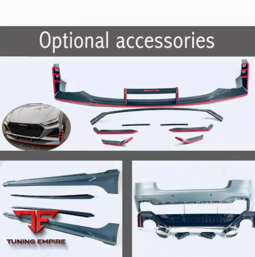 AUDI A7 S7 RS7 C6 BODY KIT 2009-2015Y