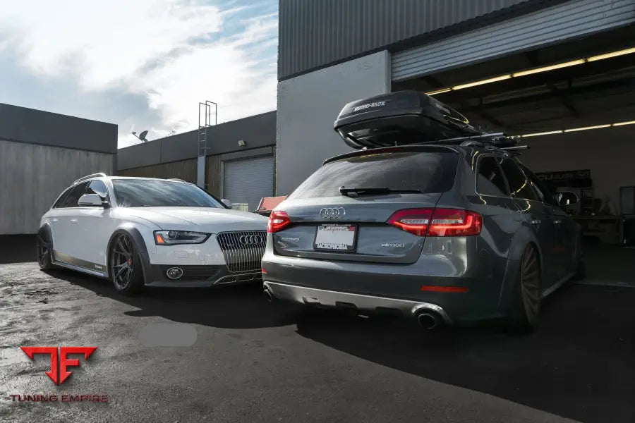 AUDI ALLROAD FORGED WHEELS AND EXHAUST SYSTEM