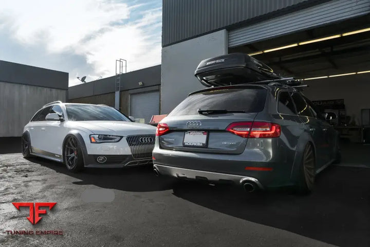 AUDI ALLROAD FORGED WHEELS AND EXHAUST SYSTEM