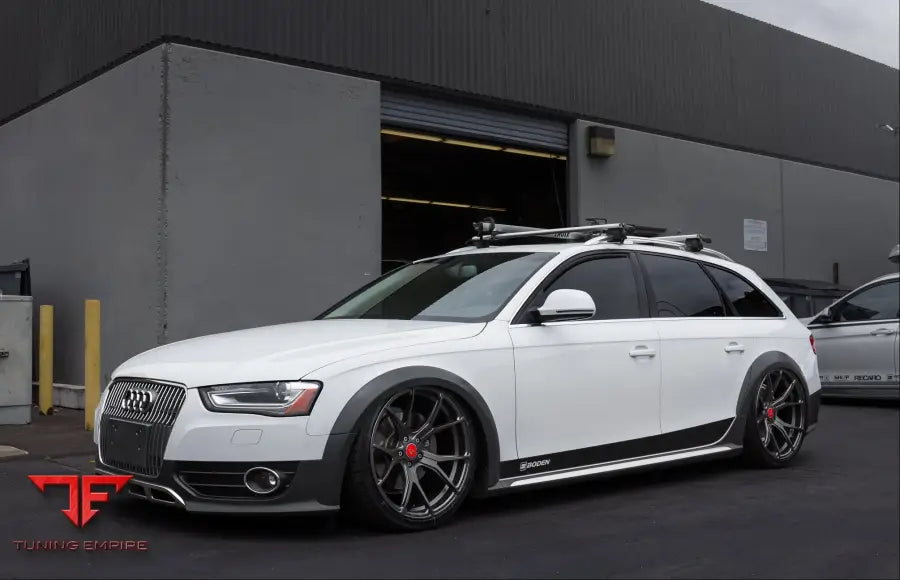 AUDI ALLROAD FORGED WHEELS AND EXHAUST SYSTEM
