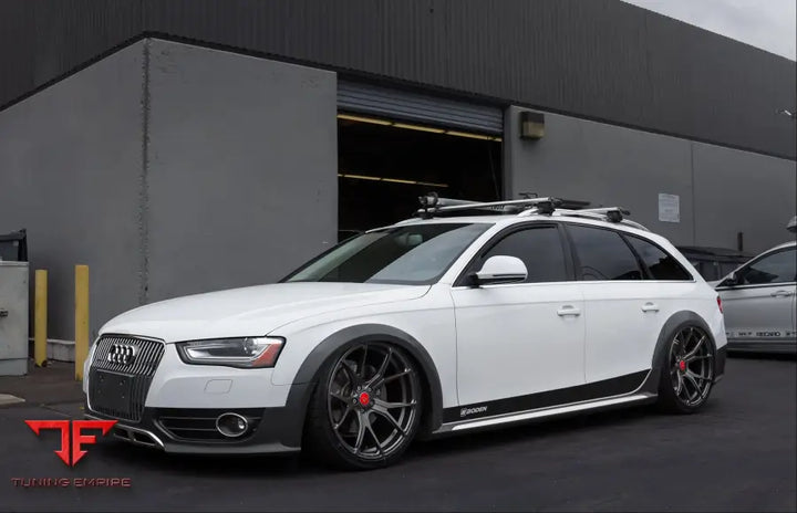 AUDI ALLROAD FORGED WHEELS AND EXHAUST SYSTEM