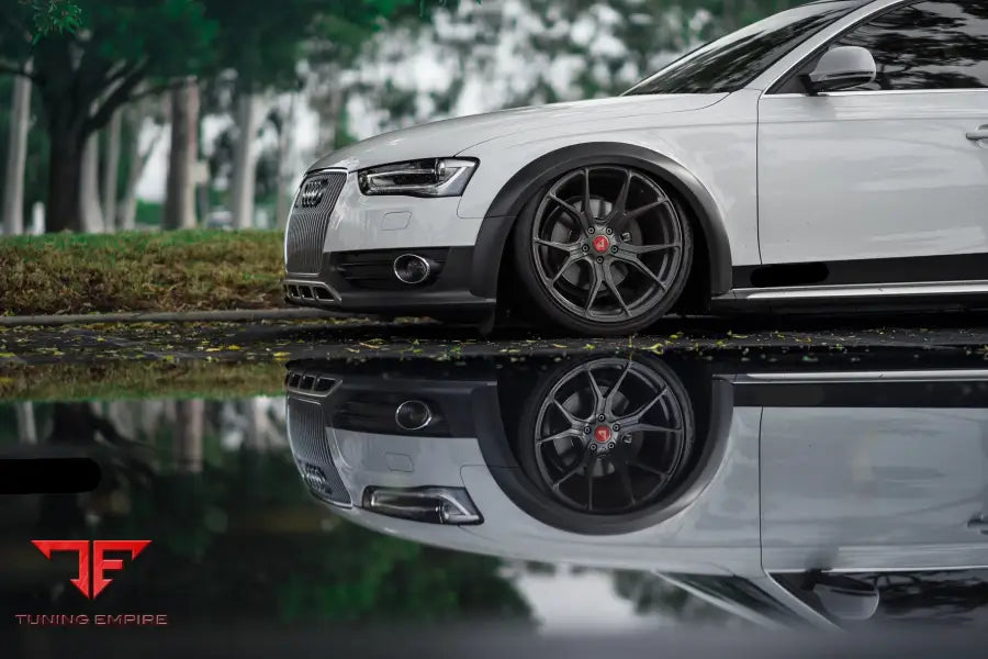 AUDI ALLROAD FORGED WHEELS AND EXHAUST SYSTEM