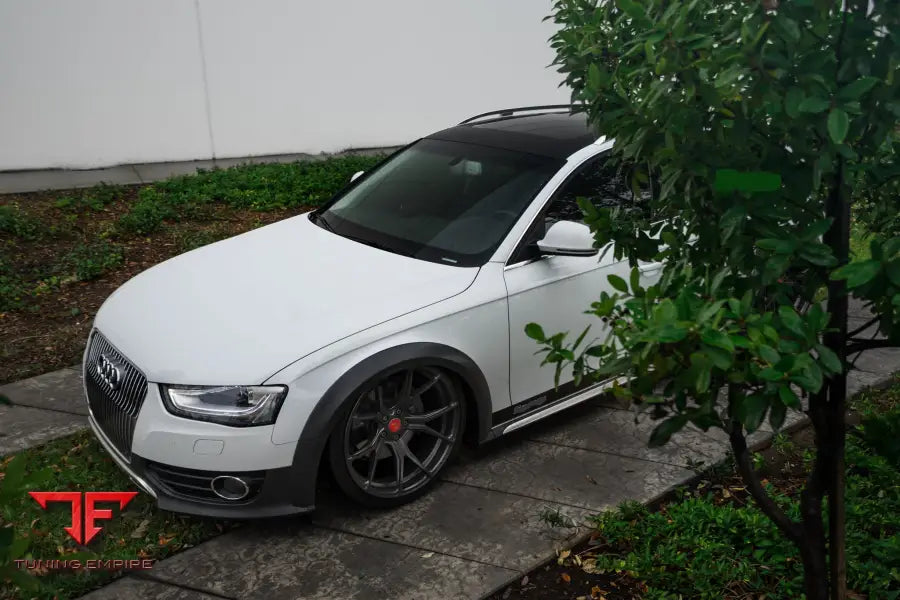 AUDI ALLROAD FORGED WHEELS AND EXHAUST SYSTEM