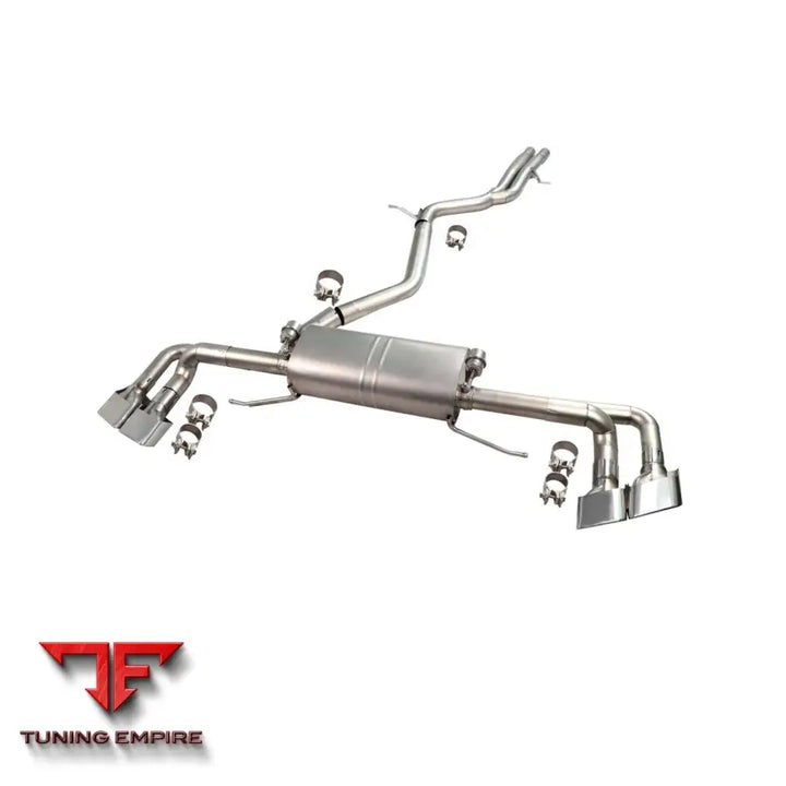 AUDI Q7 STAINLESS STEEL RAZOR EXHAUST MANIFOLD DOWNPIPE