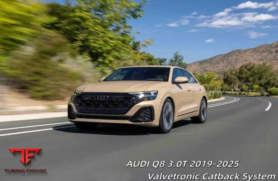 AUDI Q8 3.0T CATBACK VALVETRONIC EXHAUST SYSTEM