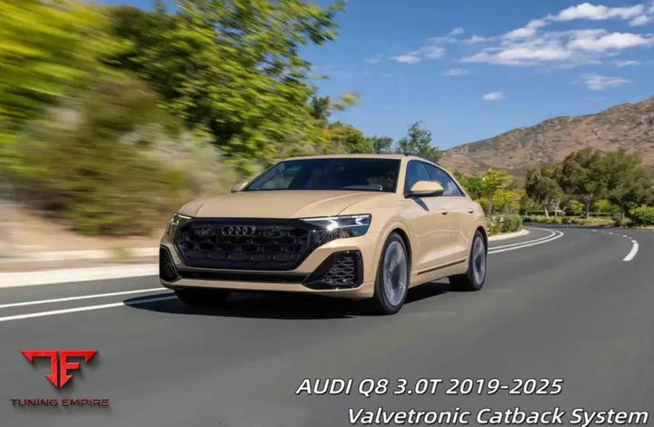 AUDI Q8 3.0T CATBACK VALVETRONIC EXHAUST SYSTEM