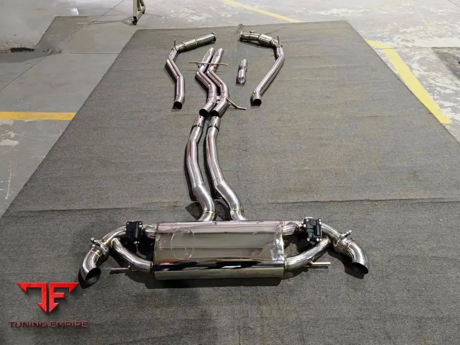 AUDI Q8 55 TFSI VALVETRONIC EXHAUST SYSTEM