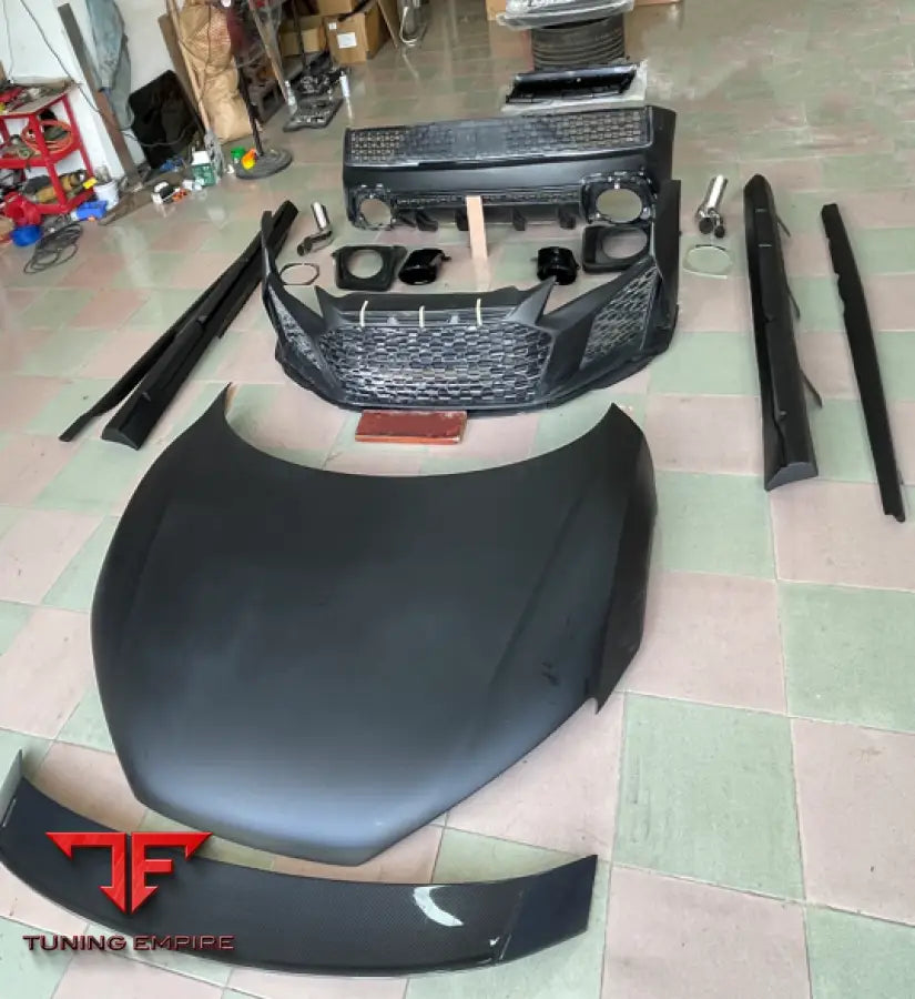 AUDI R8 07-16Y OLD TO NEW COUPE PERFORMANCE STYLE BODY KIT