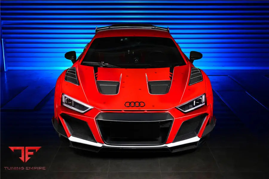 Audi R8 Coupe & Spyder Impii Part Carbon Fiber Front Bumper