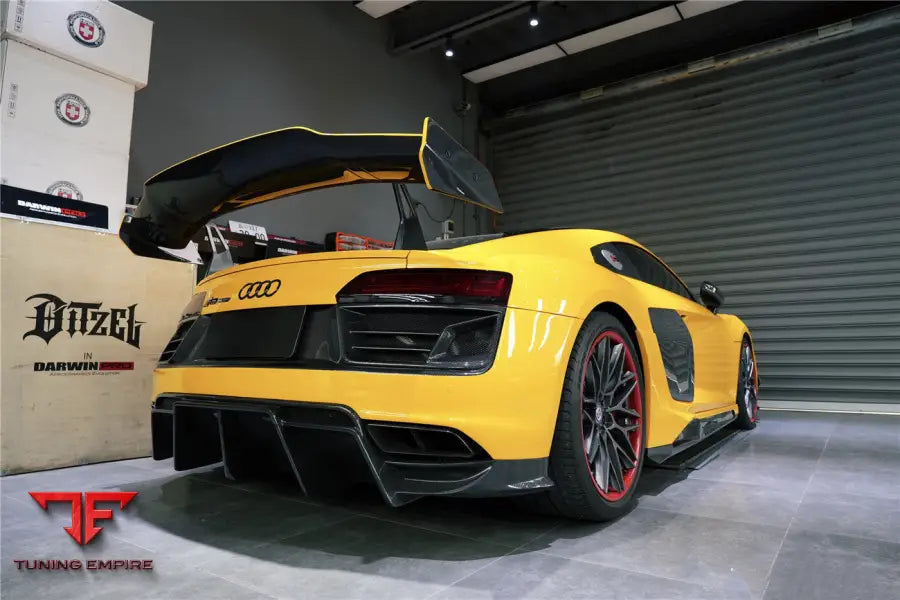 Audi R8 Coupe & Spyder Impii Part Carbon Fiber Rear Bumper