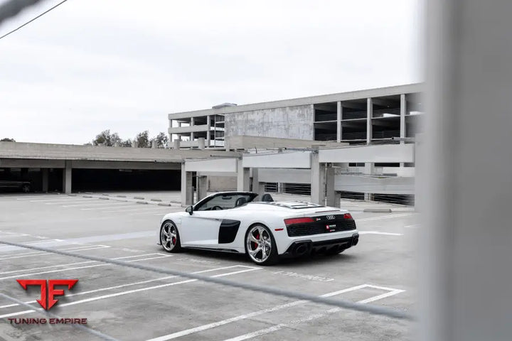 AUDI R8 FORGED WHEELS AND EXHAUST SYSTEM