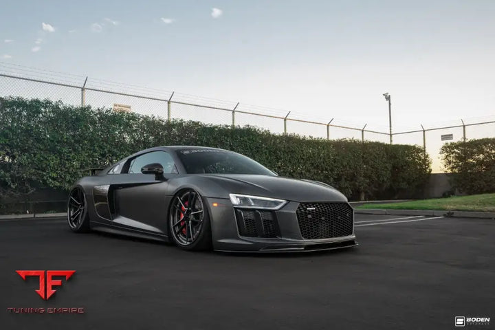 AUDI R8 FORGED WHEELS AND EXHAUST SYSTEM