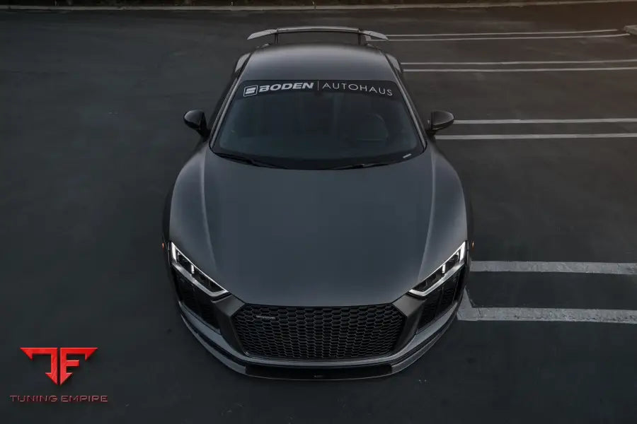 AUDI R8 FORGED WHEELS AND EXHAUST SYSTEM