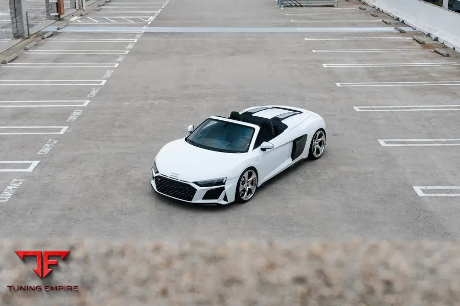 AUDI R8 FORGED WHEELS AND EXHAUST SYSTEM