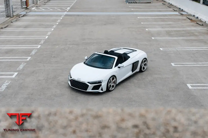 AUDI R8 FORGED WHEELS AND EXHAUST SYSTEM