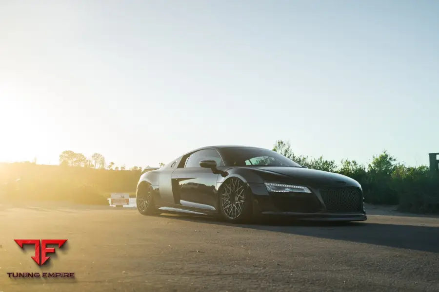 AUDI R8 FORGED WHEELS AND EXHAUST SYSTEM