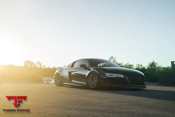 AUDI R8 FORGED WHEELS AND EXHAUST SYSTEM