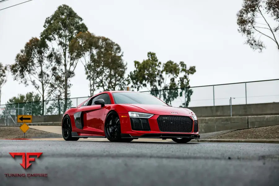 AUDI R8 FORGED WHEELS AND EXHAUST SYSTEM