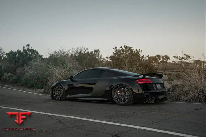 AUDI R8 FORGED WHEELS AND EXHAUST SYSTEM