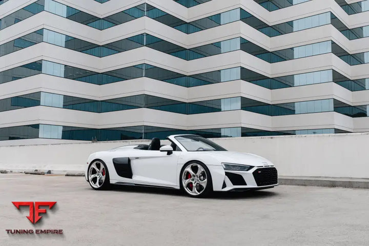 AUDI R8 FORGED WHEELS AND EXHAUST SYSTEM
